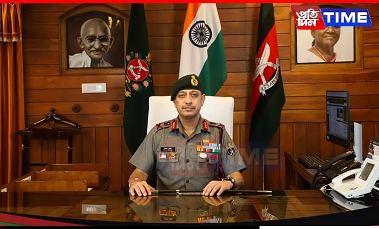 Lieutenant General Vikas Lakhera Takes Command of Assam Rifles